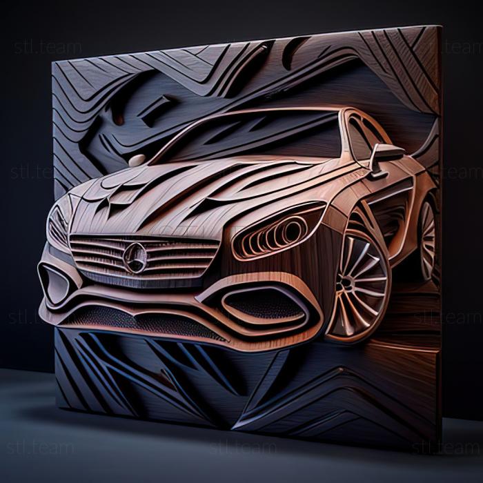 3D модель Mercedes Benz F125 (STL)